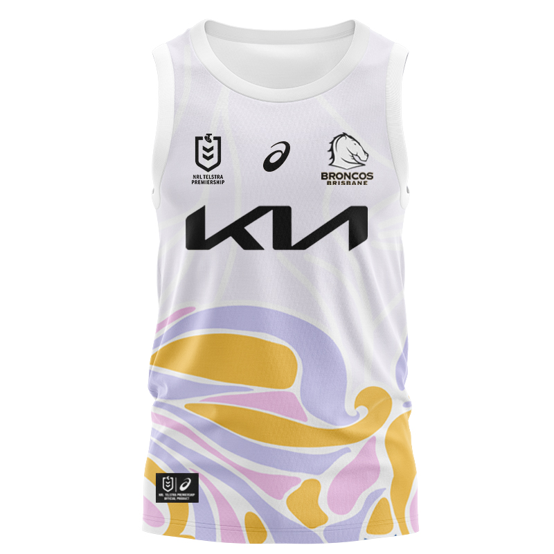 NRL Brisbane Broncos 2025 Alternate Singlet