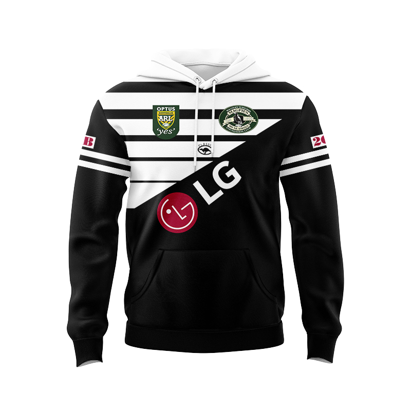 Western Suburbs Magpies 1998 Retro Hoodie