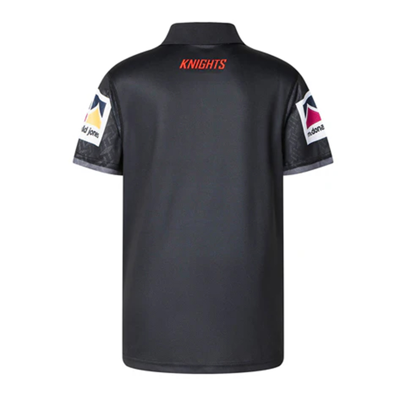 Kid's NRL Newcastle Knights 2025 Media Polo Shirt