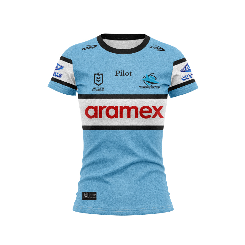 Women's NRL Cronulla-Sutherland Sharks 2025 Home Jersey