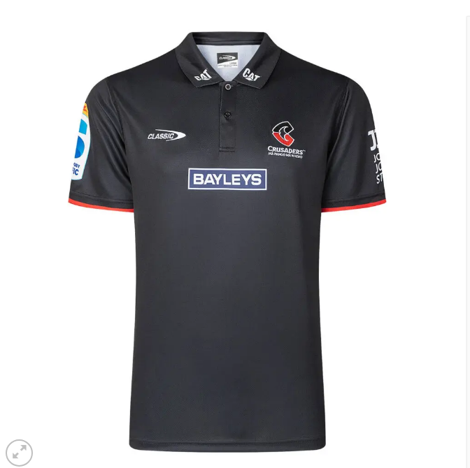 Canterbury Crusaders Super Rugby 2025 Training Polo Shirt