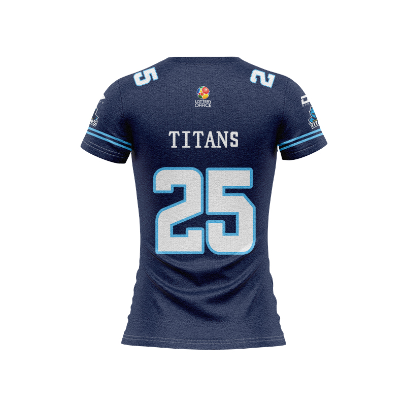 Women's NRL Gold Coast Titans 2025 #25 Gridiron Jersey