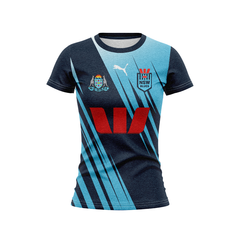 Women's NRL NSW Blues 2024 Captains Run Jersey