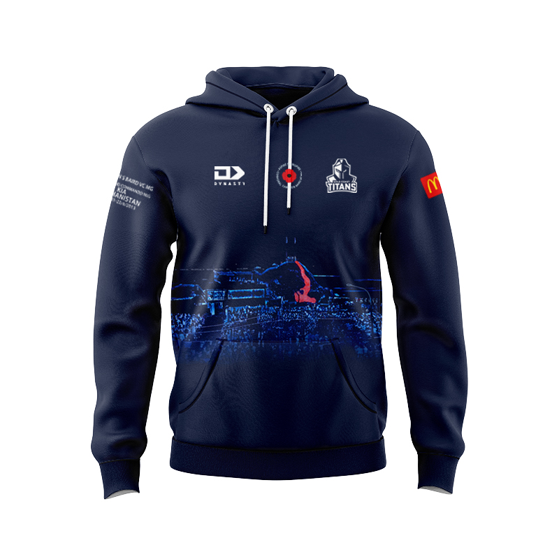 NRL Gold Coast Titans 2024 ANZAC Hoodie
