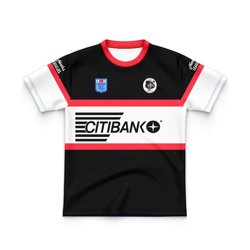 Kid's North Sydney Bears 1992 Retro Jersey