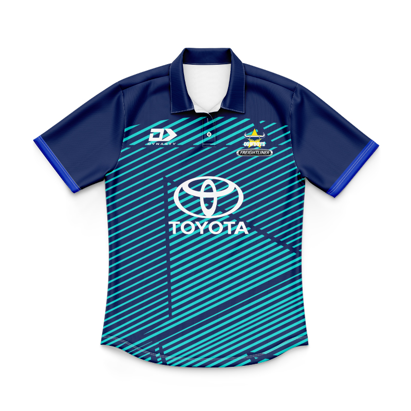 Kid's NRLW North Queensland Cowboys 2024 Training Polo Shirt