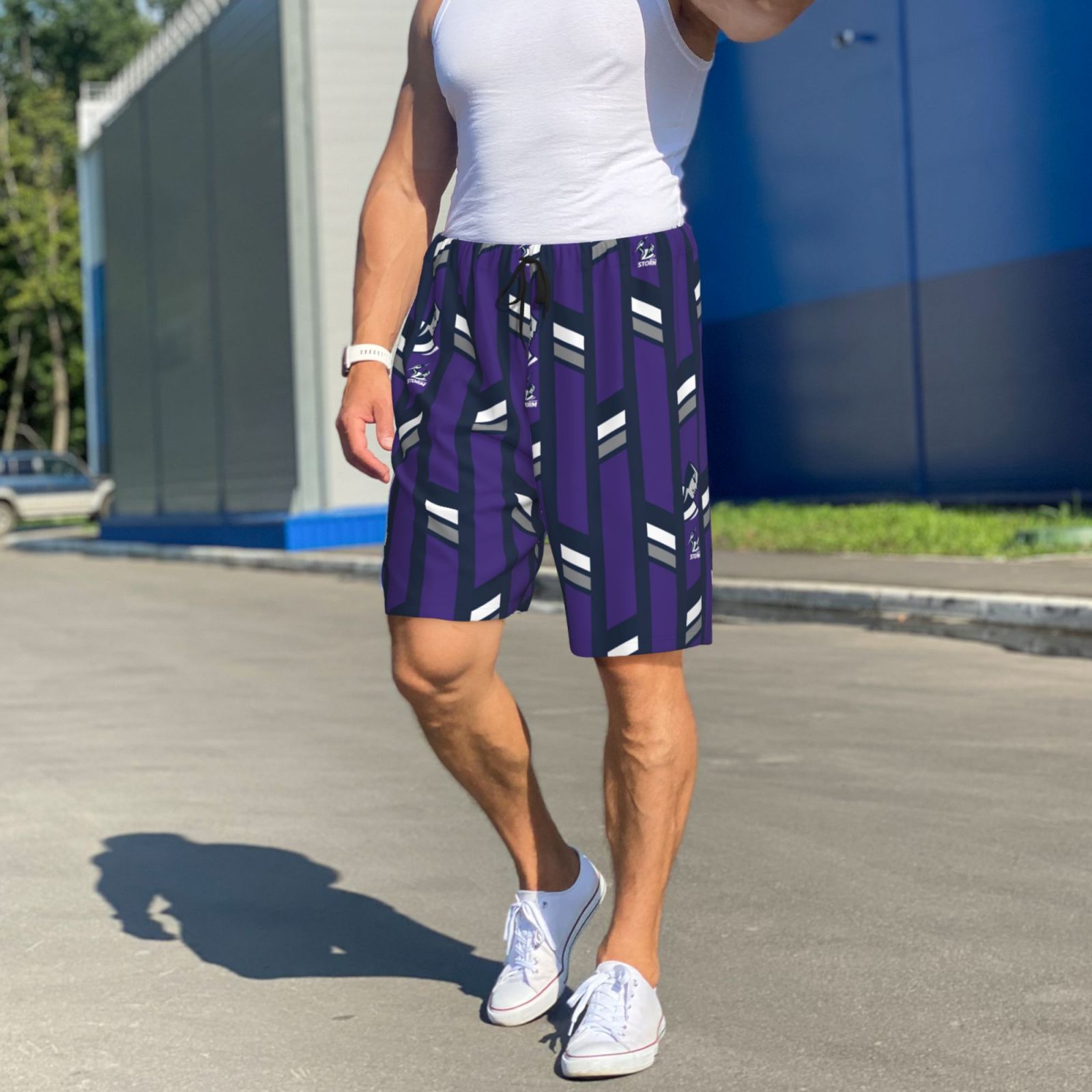 Melbourne Storm Men's Short Pajama Pants SPP3156