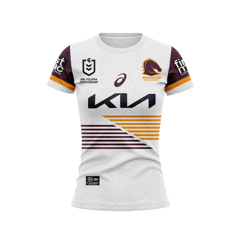 Women's NRL Brisbane Broncos 2025 Away Jersey