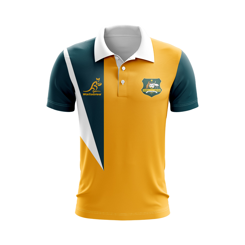 Australia Wallabies 1998 Retro Polo Shirt