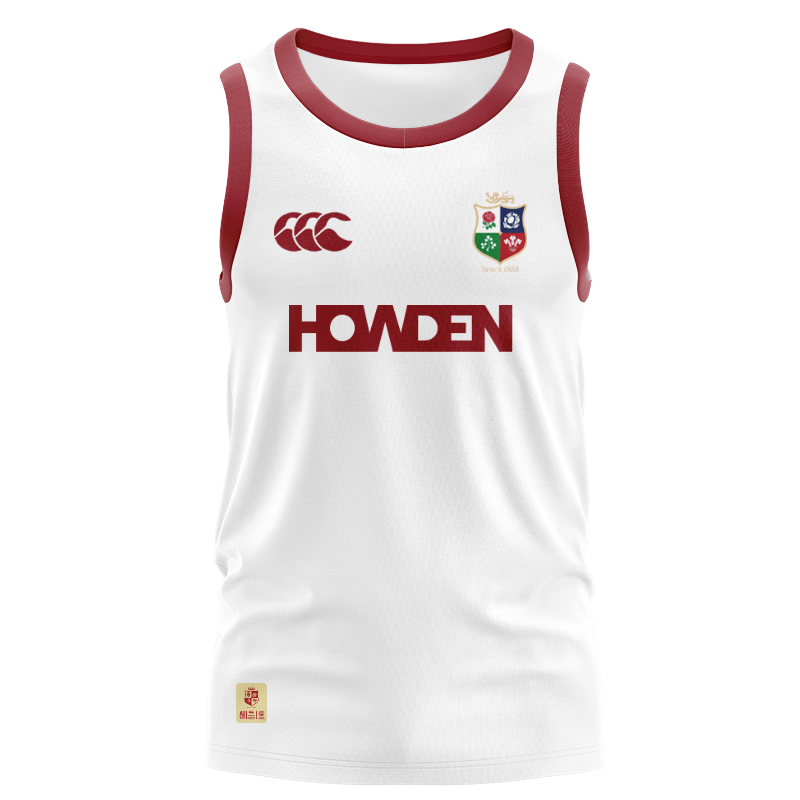 British & Irish Lions 2025 Training White Singlet