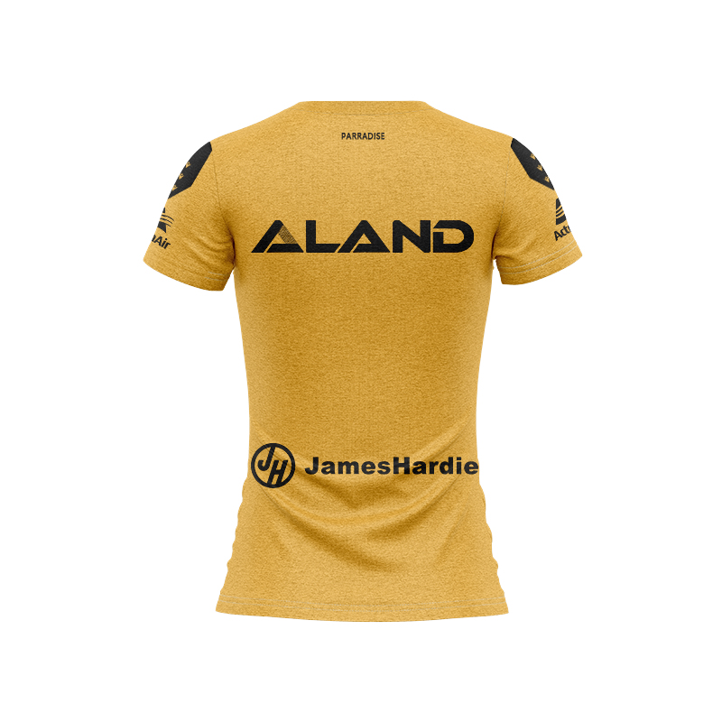 Women's NRL Parramatta Eels 2025 Yellow Training Jersey