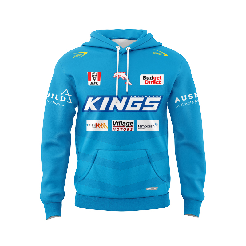 NRL Dolphins 2025 Teal Training Hoodie