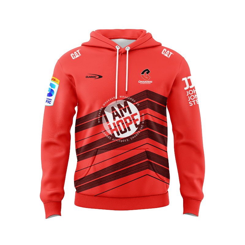 Canterbury Crusaders Super Rugby 2025 Home Hoodie