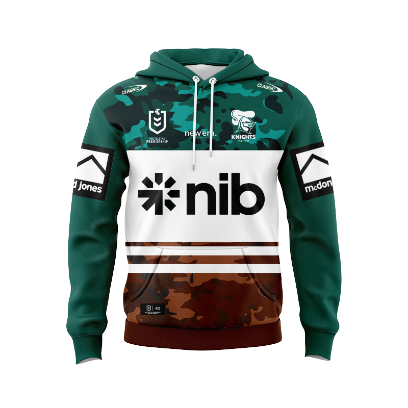 NRL Newcastle Knights 2025 ANZAC Hoodie