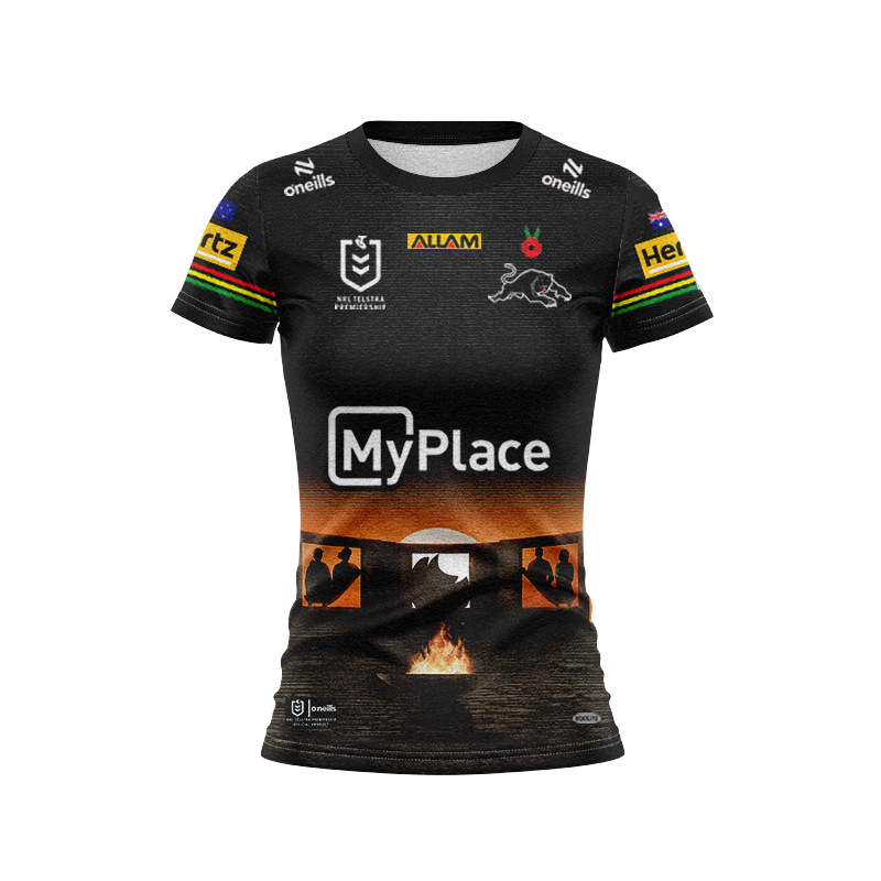 Women's NRL Penrith Panthers 2025 ANZAC Jersey