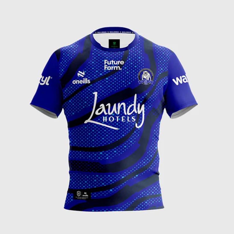 NRL Canterbury-Bankstown Bulldogs 2025 Blue Training Jersey