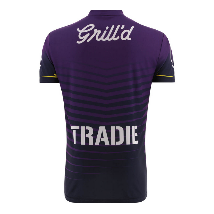 NRL Melbourne Storm 2025 Purple Warm Up Jersey