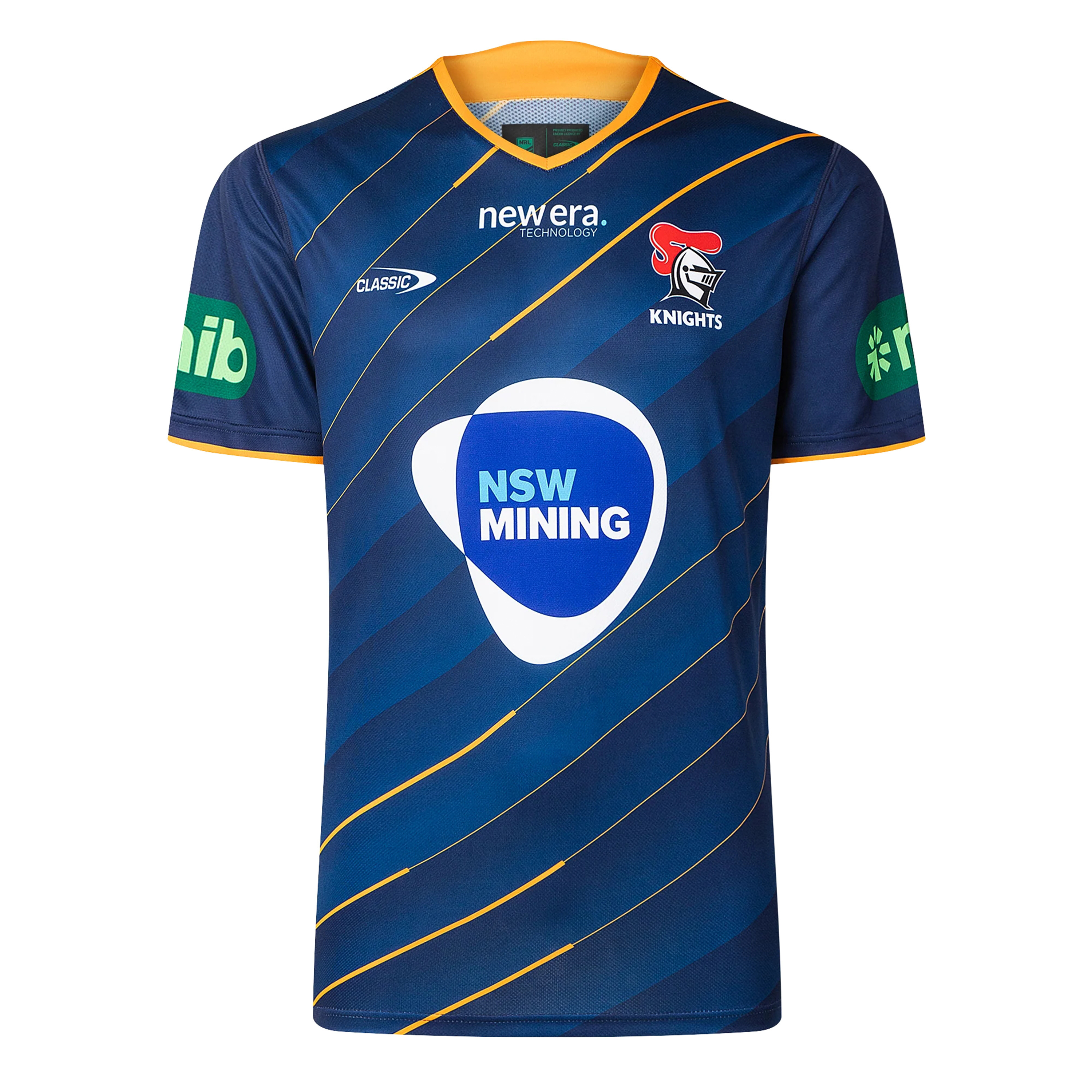 NRL Newcastle Knights 2025 Navy Mining Jersey