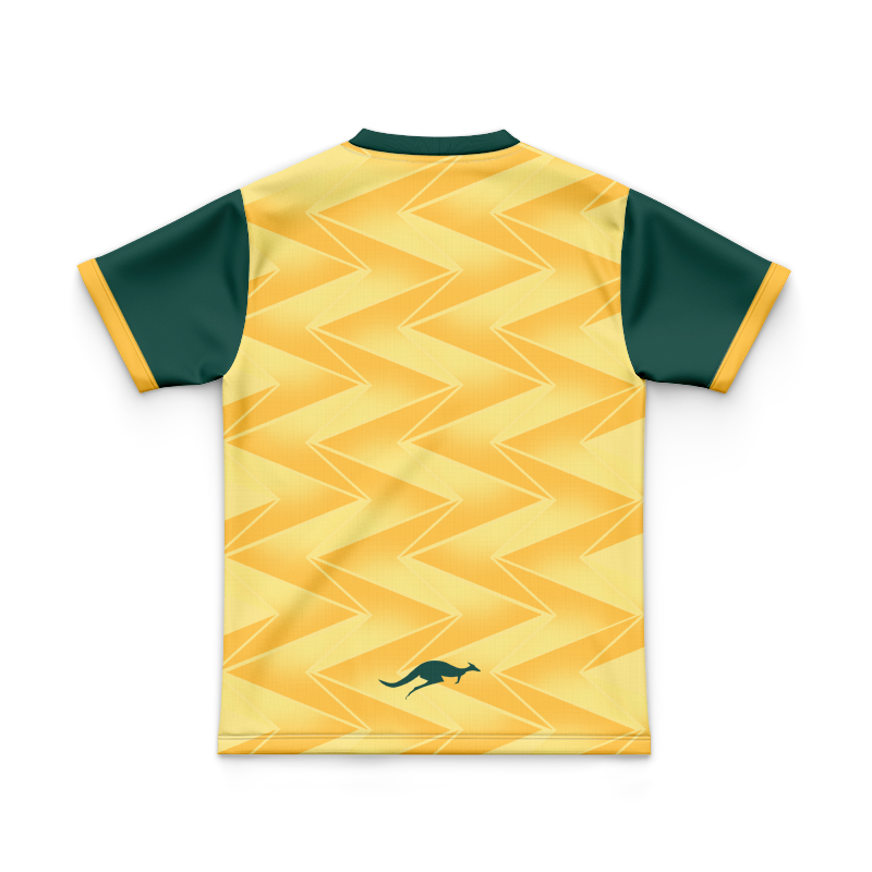 Kid's Australia Kangaroos 2024 Pro Training Jersey