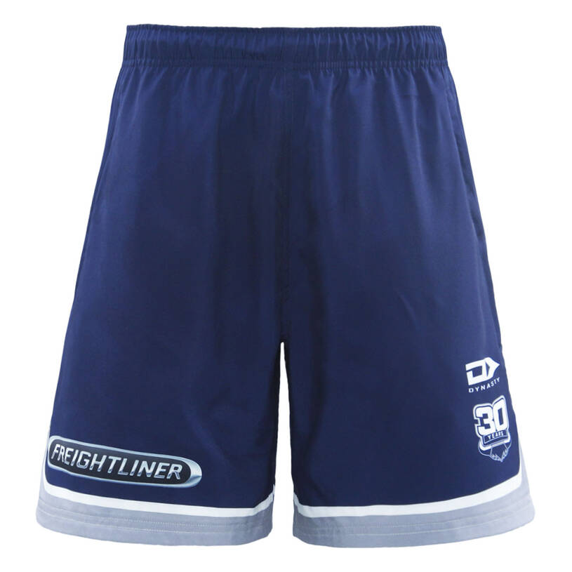 NRL North Queensland Cowboys 2025 Mens Navy Gym Shorts