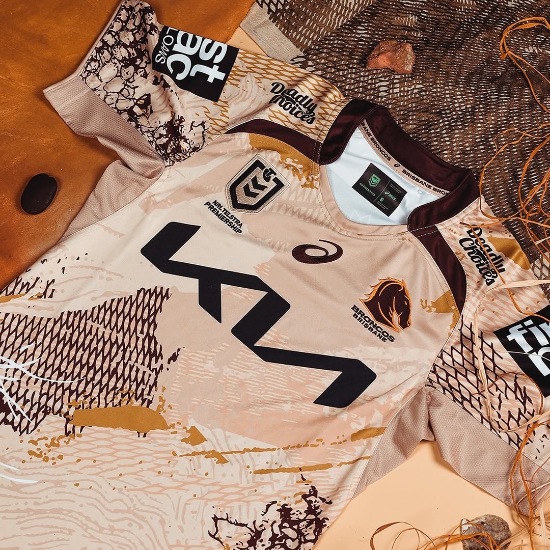 NRL Brisbane Broncos 2025 Indigenous Jersey