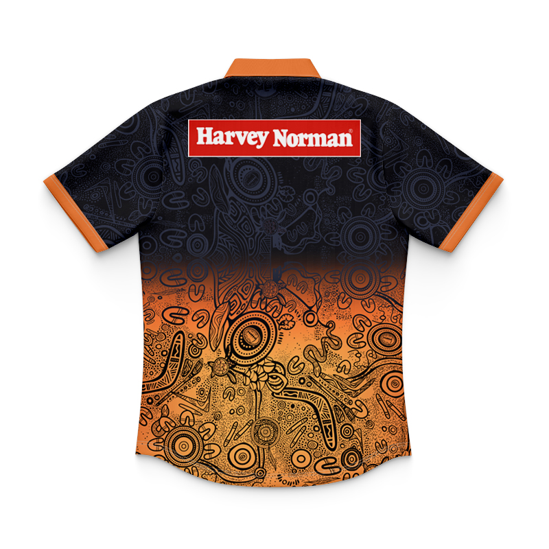 Kid's NRL Indigenous 2025 All Stars Training Polo Shirt