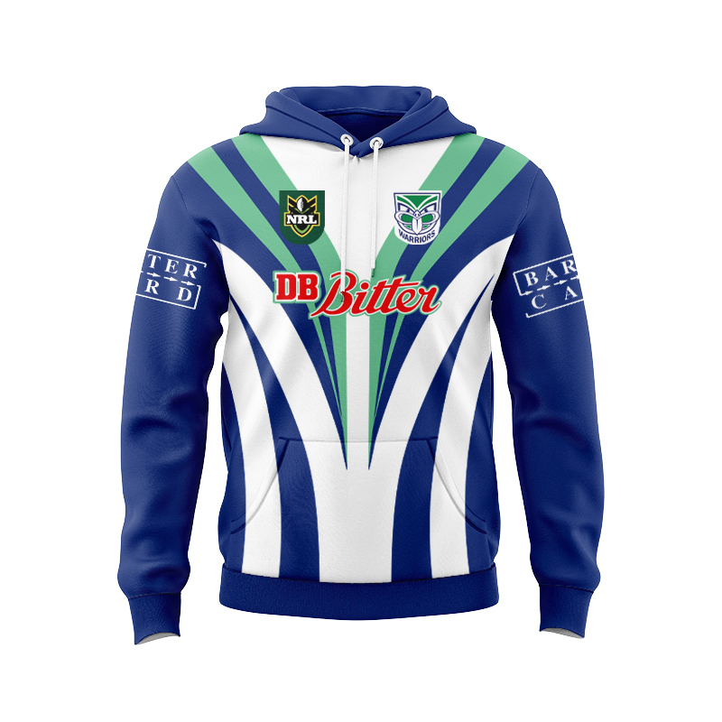 NRL New Zealand Warriors 1998 Retro Hoodie