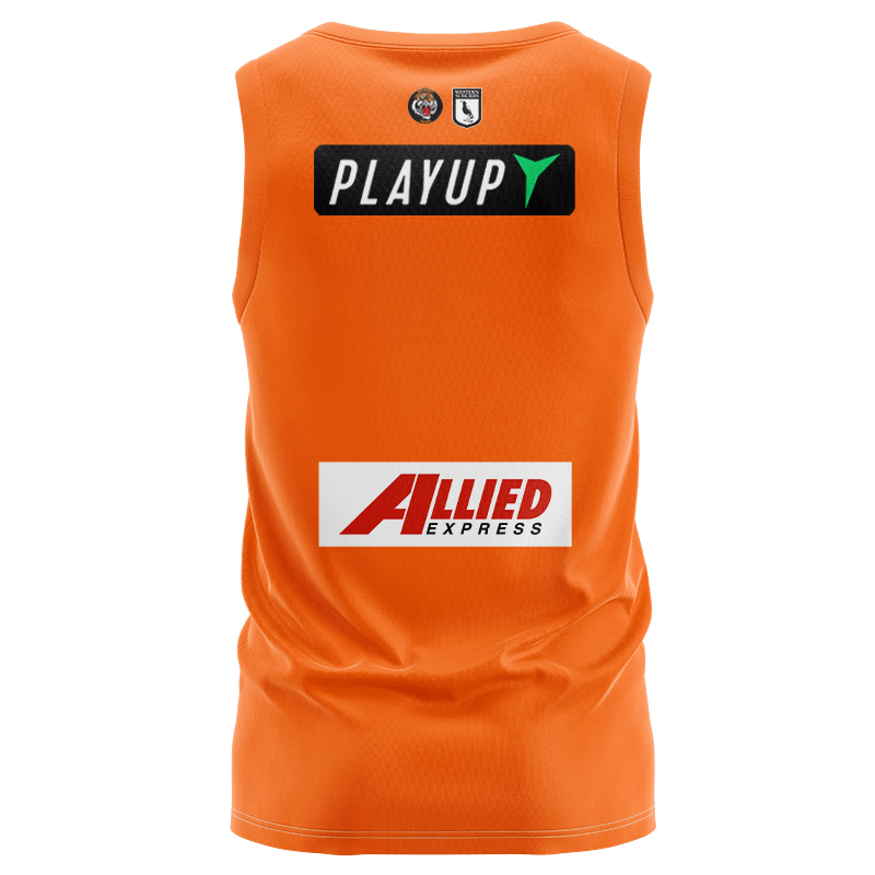 NRL Wests Tigers 2025 Away Singlet