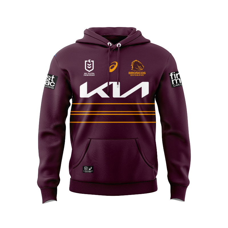 NRL Brisbane Broncos 2025 Home Hoodie