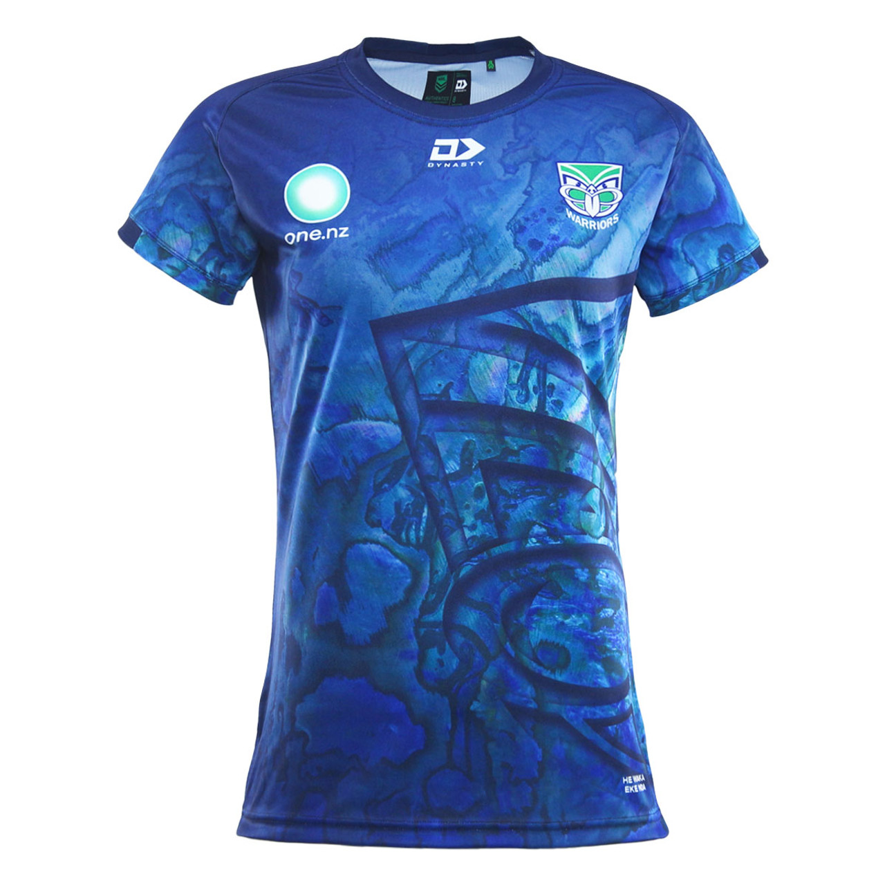 Women's NRL New Zealand Warriors 2025 Paua Warm Up Jersey