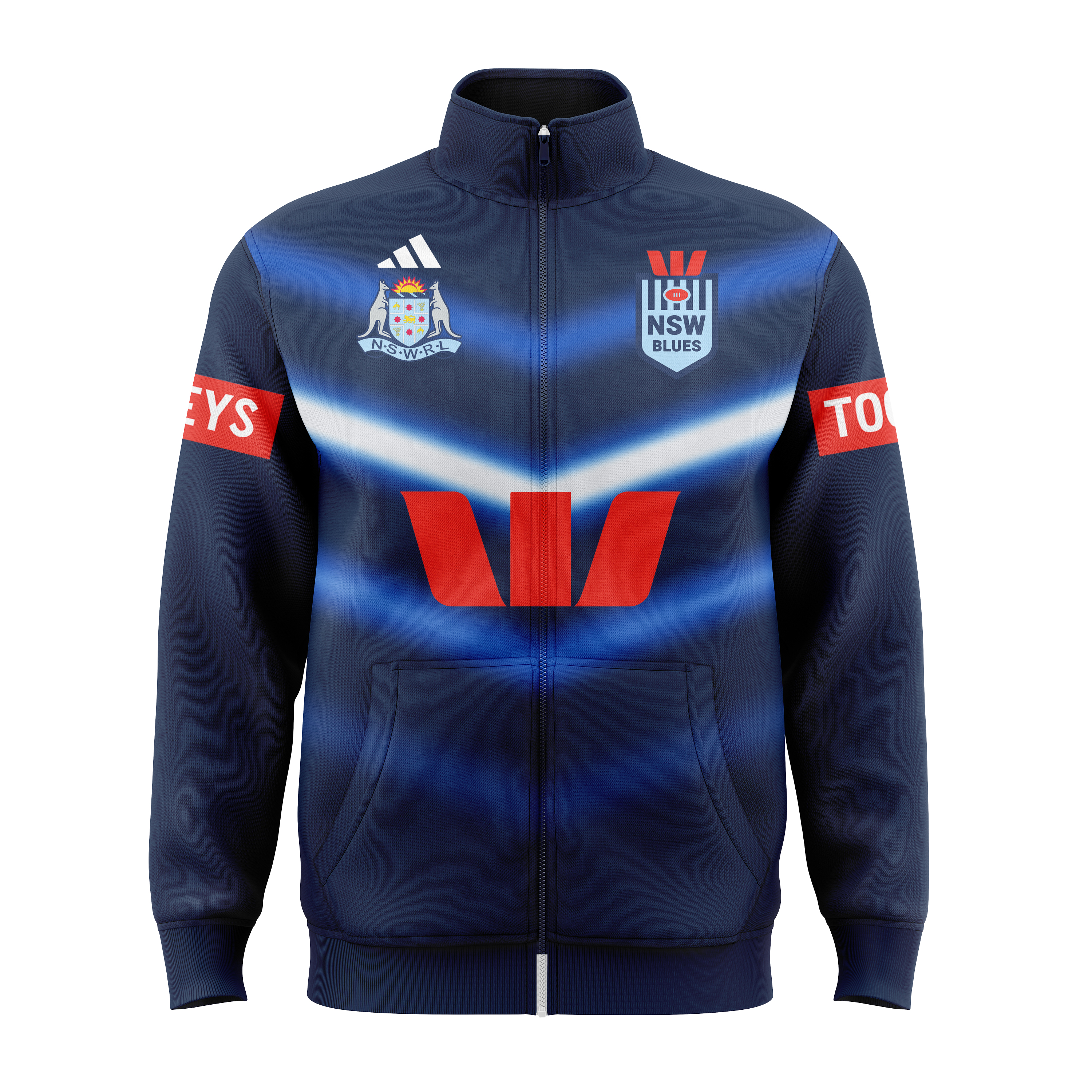 NSW Blues State Of Origin 2025 Captains Run Jacket