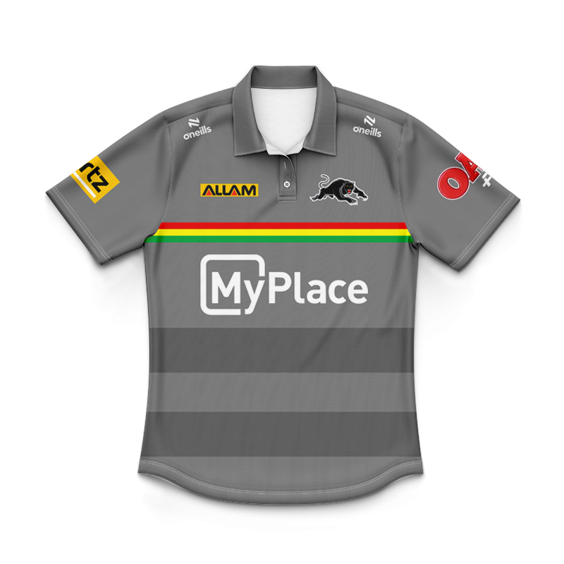 Kid's NRL Penrith Panthers 2025 C Training Polo Shirt