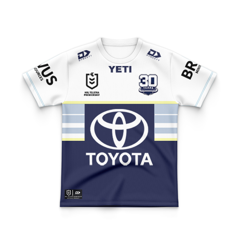 Kid's NRL North Queensland Cowboys 2025 Away Jersey