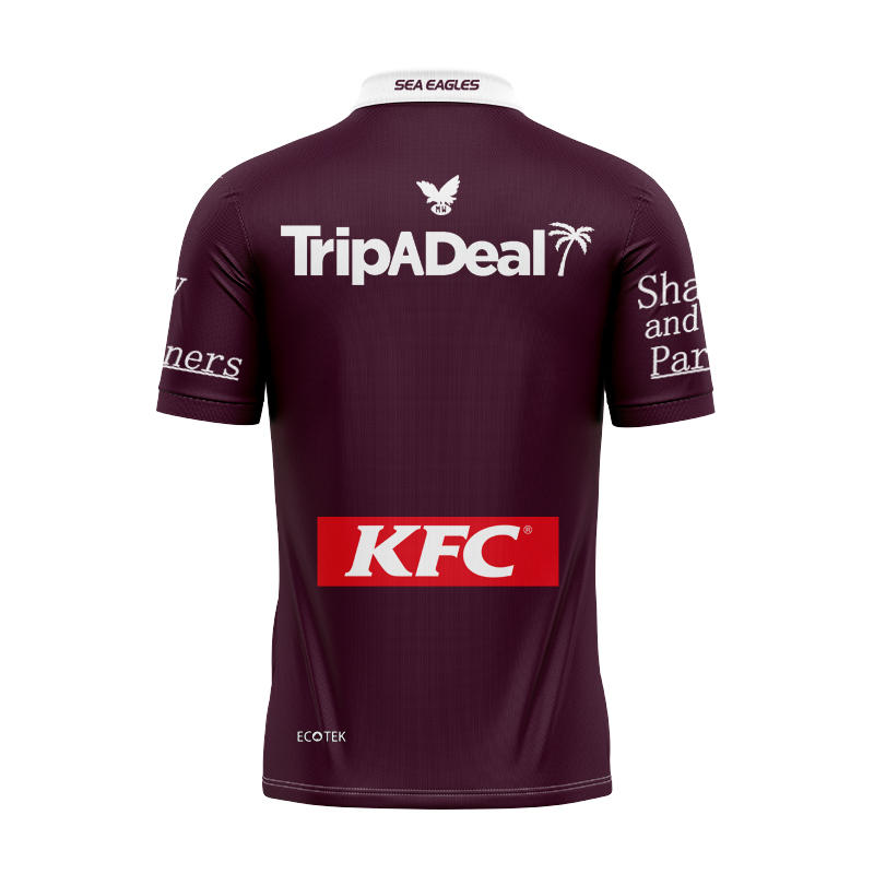 NRL Manly Warringah Sea Eagles 2025 Heritage Polo Shirt