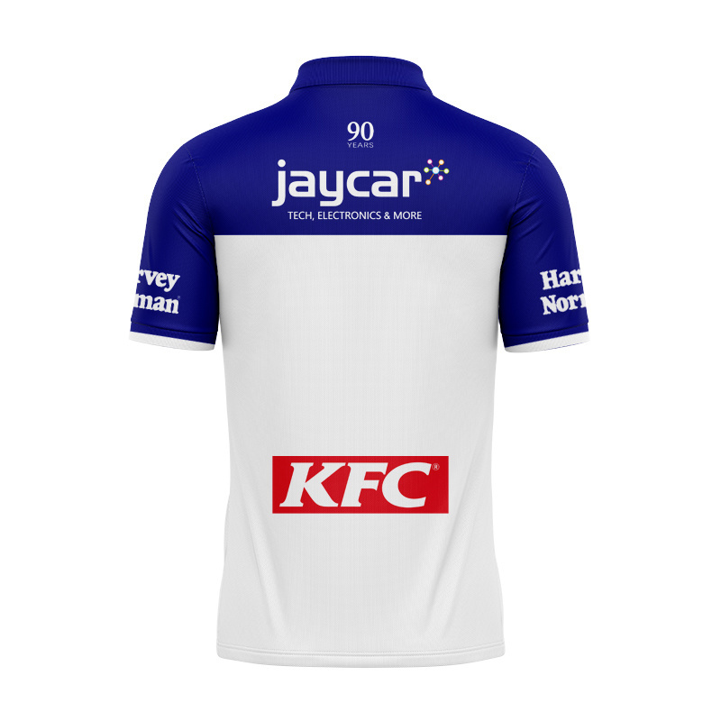 NRL Canterbury-Bankstown Bulldogs 2025 NRLW Home Polo Shirt