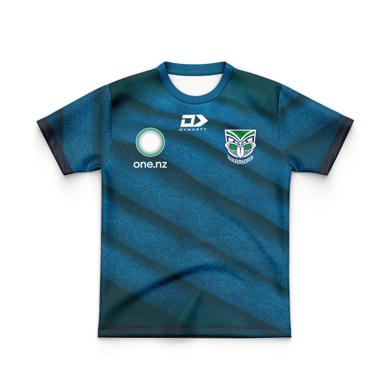 Kid's NRL New Zealand Warriors 2025 C Training Jersey