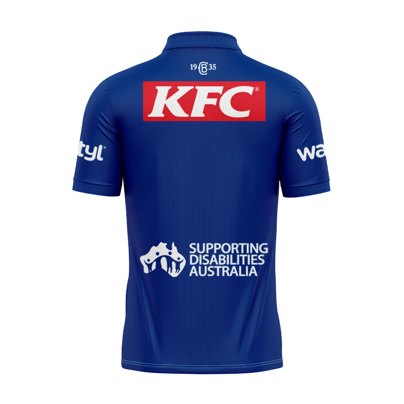 NRL Canterbury-Bankstown Bulldogs 2025 Away Polo Shirt