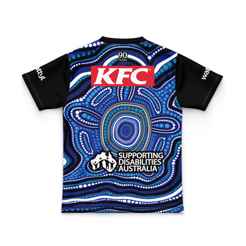 Kid's NRL Canterbury-Bankstown Bulldogs 2025 Indigenous Jersey