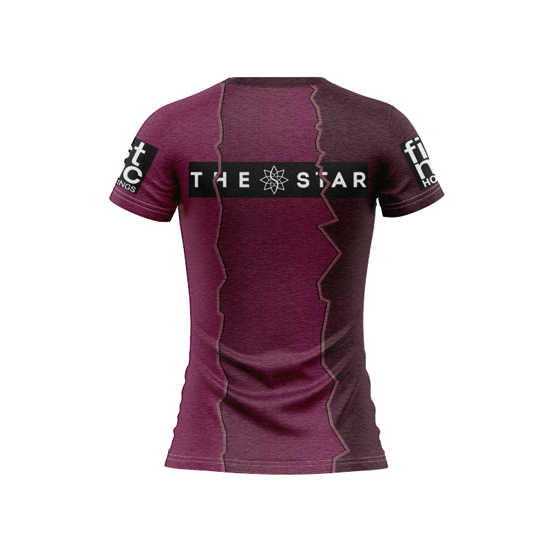 Women's NRL Brisbane Broncos 2024 Sunstone Training Mix Jersey