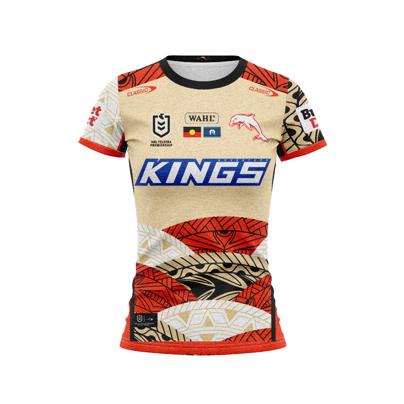 Women's NRL Dolphins 2025 Indigenous Jersey