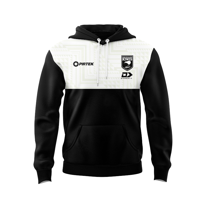 New Zealand Kiwis 2024 Black Media Hoodie
