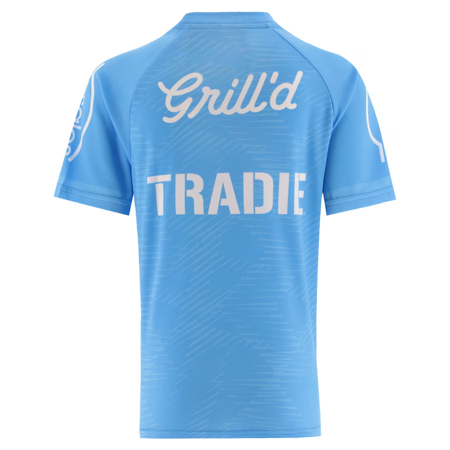 Kid's NRL Melbourne Storm 2025 Blue Training Jersey