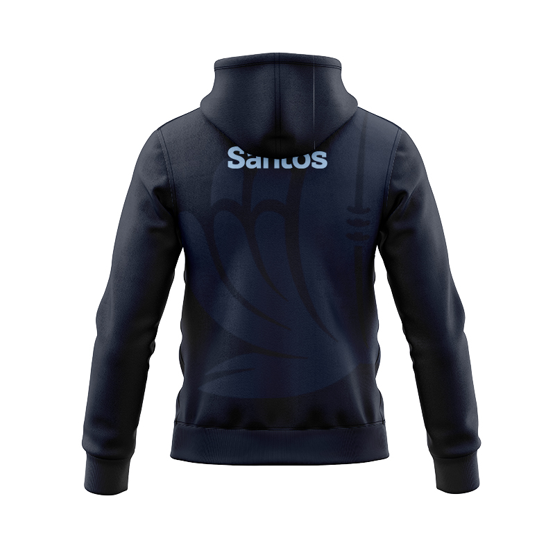 NSW Waratahs Super Rugby 2025 Training Zipper Hoodie