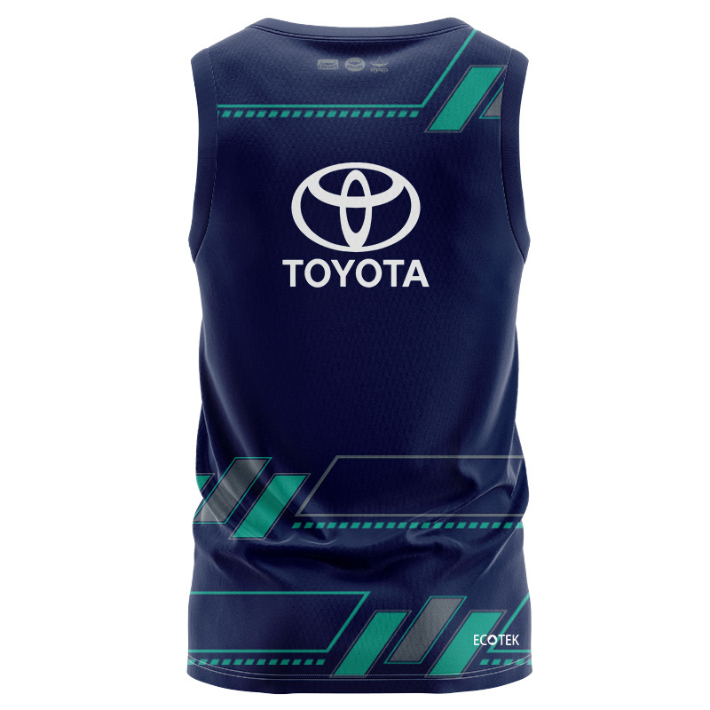 NRL North Queensland Cowboys 2025 Dynasty Blue Singlet