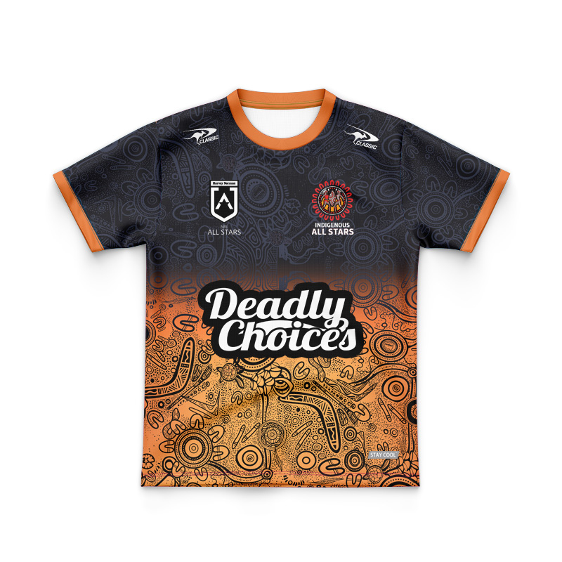 Kid's NRL Indigenous 2025 All Stars Training Jersey