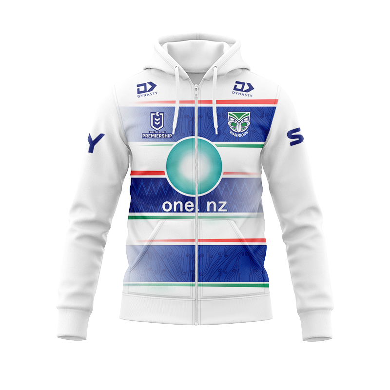 NRL New Zealand Warriors 2024 Away Zipper Hoodie