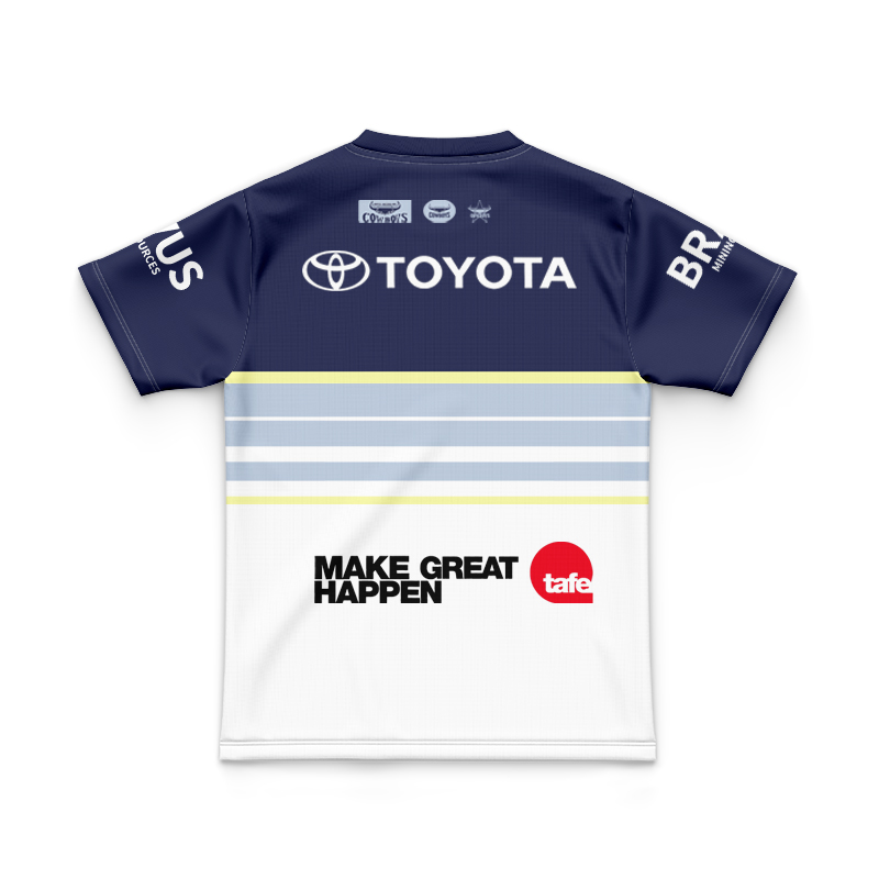 Kid's NRL North Queensland Cowboys 2025 Home Jersey