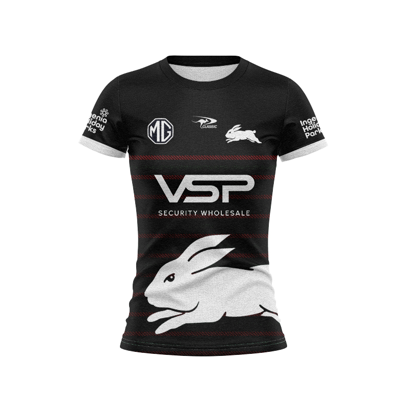Women's NRL South Sydney Rabbitohs 2024 P-Black Training Jersey