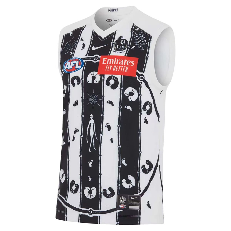 Collingwood Magpies 2024 Indigenous Guernsey