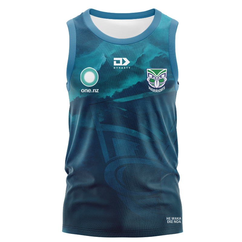 NRL New Zealand Warriors 2025 Warm Up NRLW Singlet
